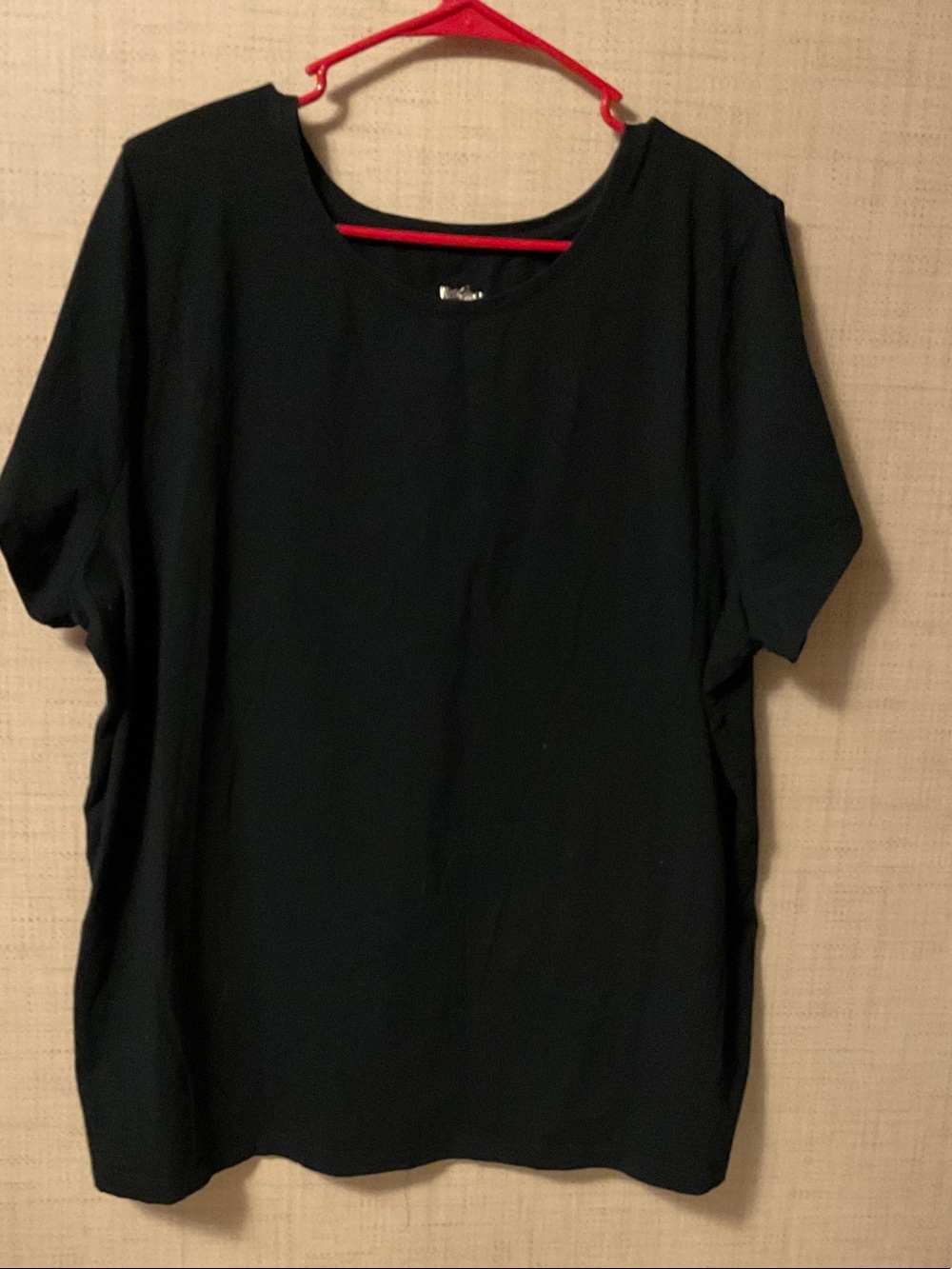 Mossimo Supply Co. Black Short-Sleeve Crewneck Tee